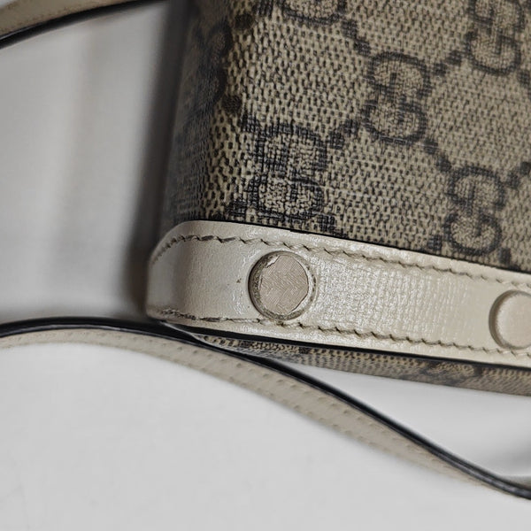 Horsebit 1955 Mini Coated Canvas Beige