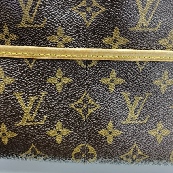 POPINCOURT Monogram Coated Canvas Brown