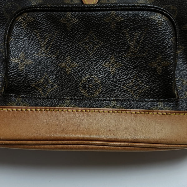 MONTSOURIS MM Monogram Coated Canvas Brown