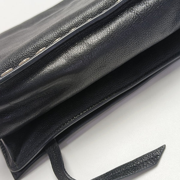 Etiquette Calfskin Black