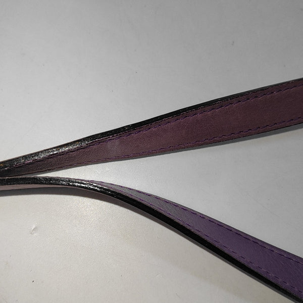 Suede Shoulder Bag Purple