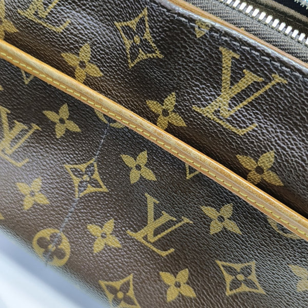 POPINCOURT Monogram Coated Canvas Brown
