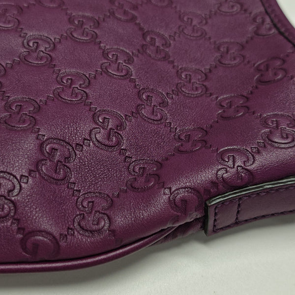 Britt Monogram Calfskin Purple