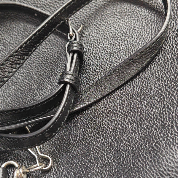 Shopping Bag Large Calfskin Black