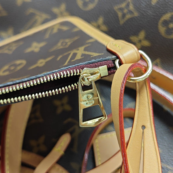 CARRYALL PM Monogram Coated Canvas Brown
