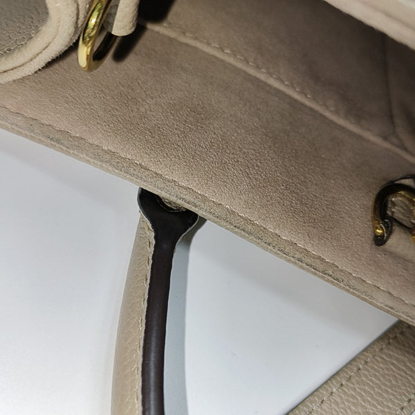 ONTHEGO PM Monogram Calfskin Gray