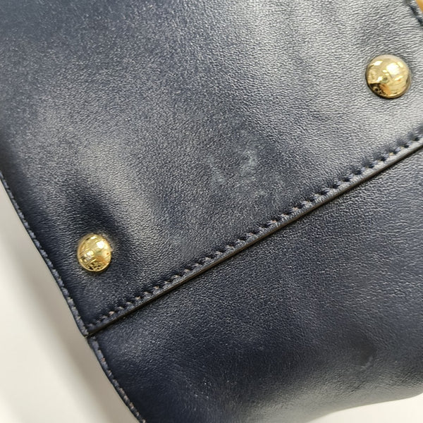 FF Tote Medium Calfskin Blue