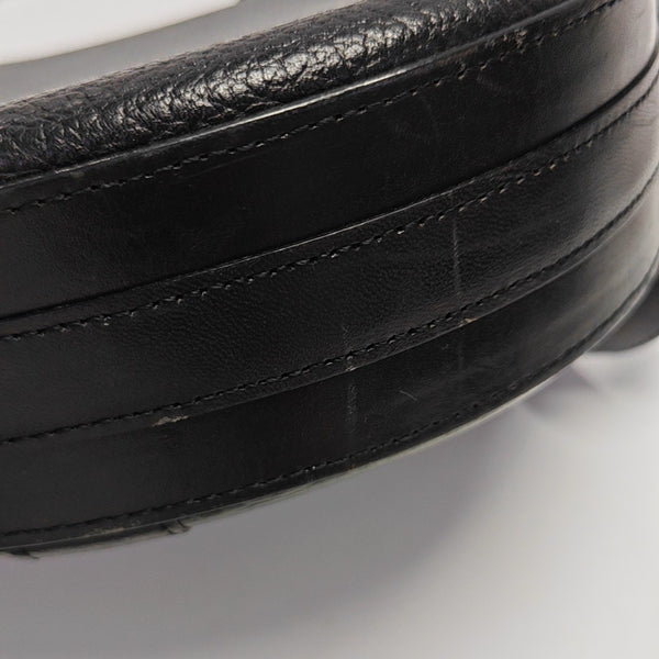 Calfskin Shoulder Bag Black