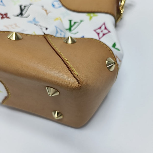 LV × TM JUDY MM Monogram Coated Canvas White