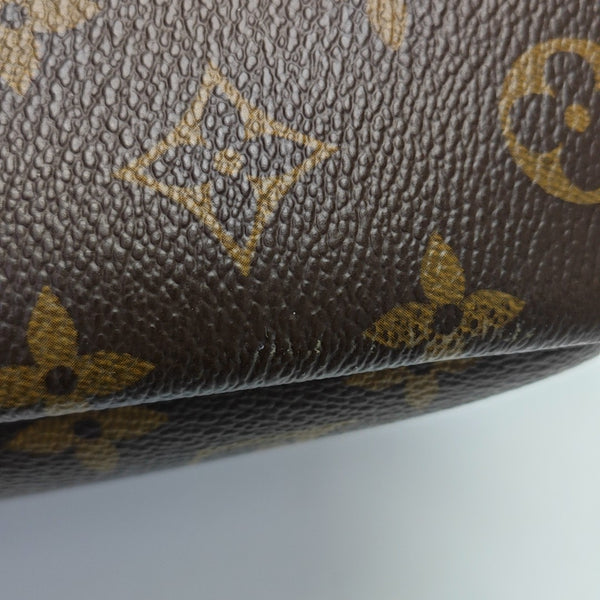 DEAUVILLE Monogram Coated Canvas Brown