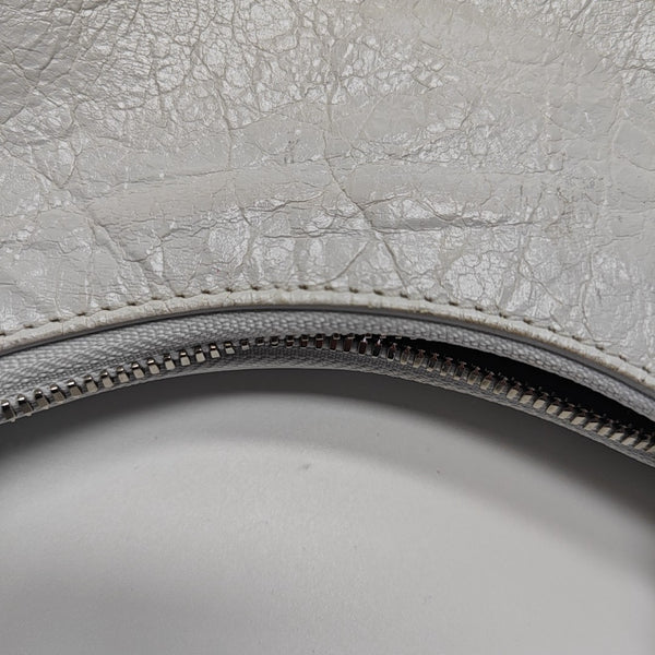 Le Cagole Small Lambskin White