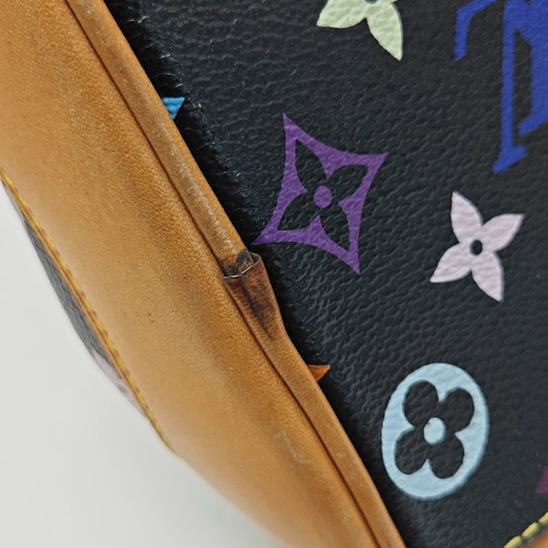 LV × TM CLAUDIA Monogram Coated Canvas Black