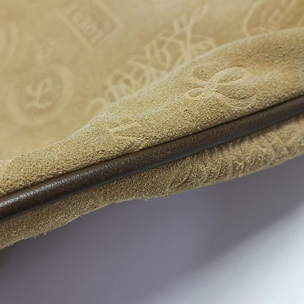Suede Shoulder Bag Brown