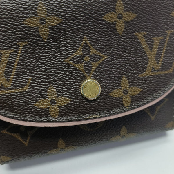 ARIANE Monogram Coated Canvas Brown Wallet