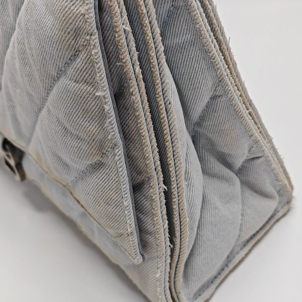 Crush Medium Quilted Denim Blue