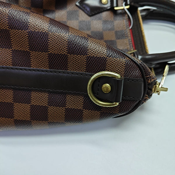 SPEEDY 25 Damier Ebene Coated Canvas Brown