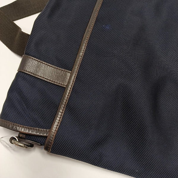 Fabric Shoulder Bag Blue