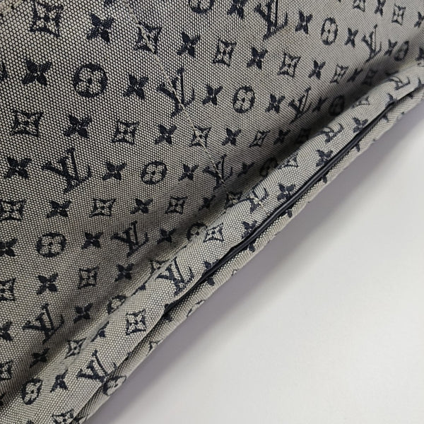 LANGER Monogram Canvas Blue