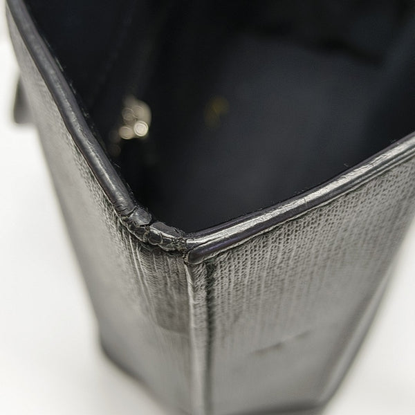 Shopping Bag Super Mini Calfskin Black