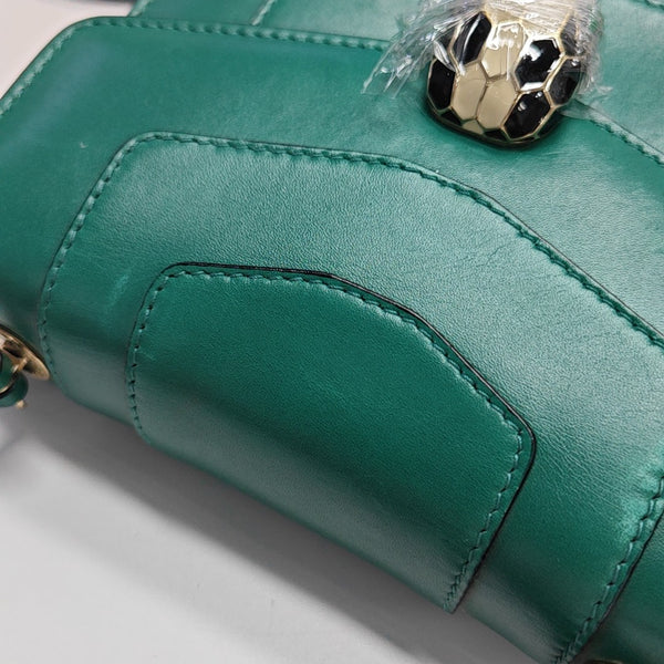 SERPENTI FOREVER Calfskin Green