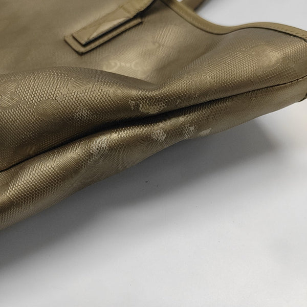 GG Imprime Monogram Coated Canvas Gold