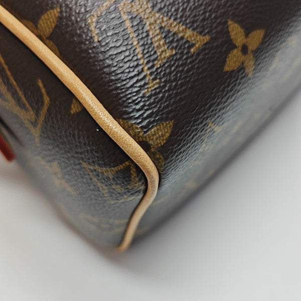 SPEEDY 20 Monogram Coated Canvas Brown
