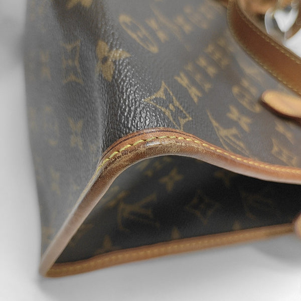 POPINCOURT Monogram Coated Canvas Brown