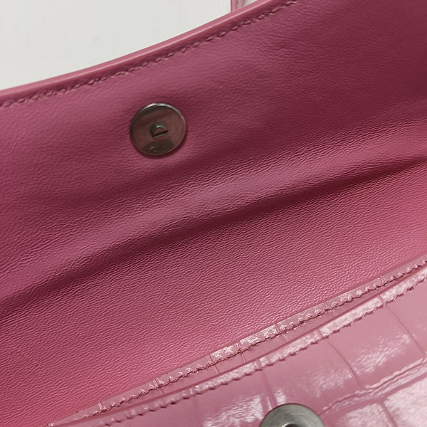 Calfskin Shoulder Bag Pink