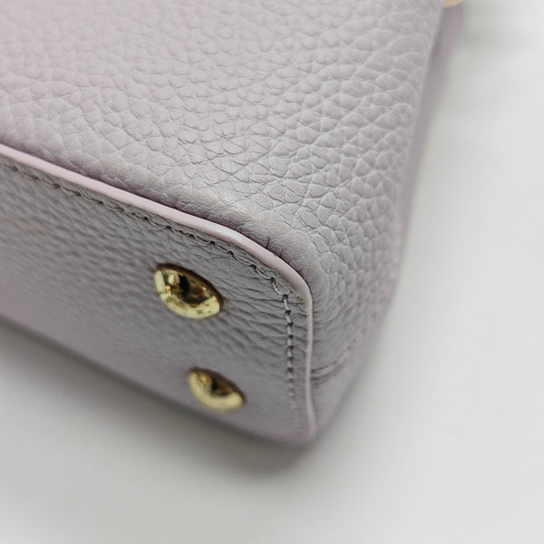 CAPUCINES Mini Calfskin Purple