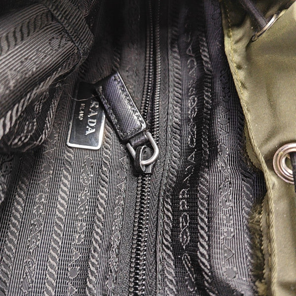 Re-Nylon Backpack Nylon Green