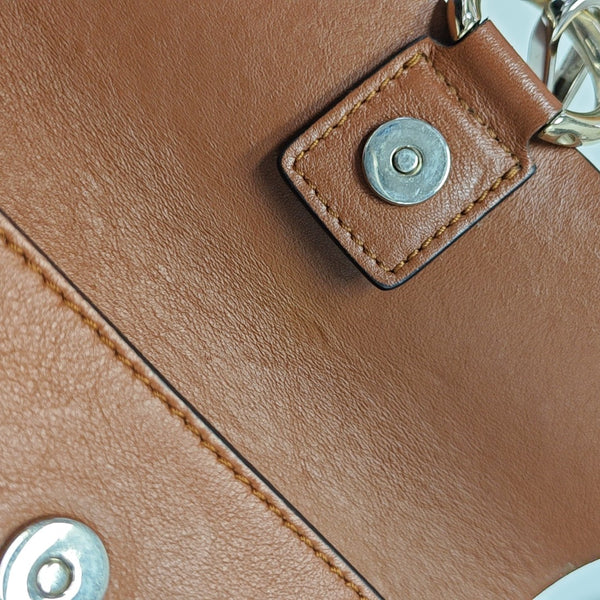Faye Mini Calfskin Brown