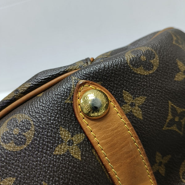 GALLIERA Monogram Coated Canvas Brown