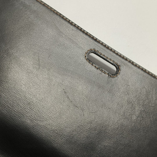 Calfskin Shoulder Bag Black