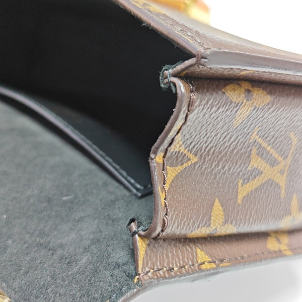 EDEN Monogram Coated Canvas Brown
