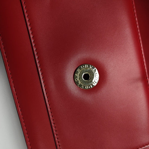 SERPENTI FOREVER Small Calfskin Red
