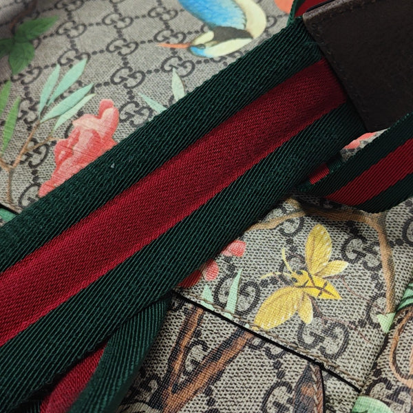 Tian Monogram Coated Canvas Brown