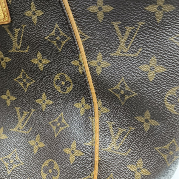 GALLIERA PM Monogram Coated Canvas Brown