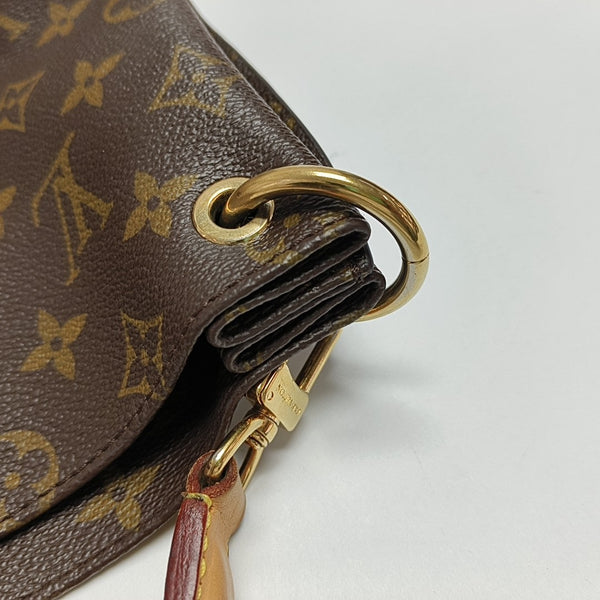 MÉTIS Monogram Coated Canvas Brown