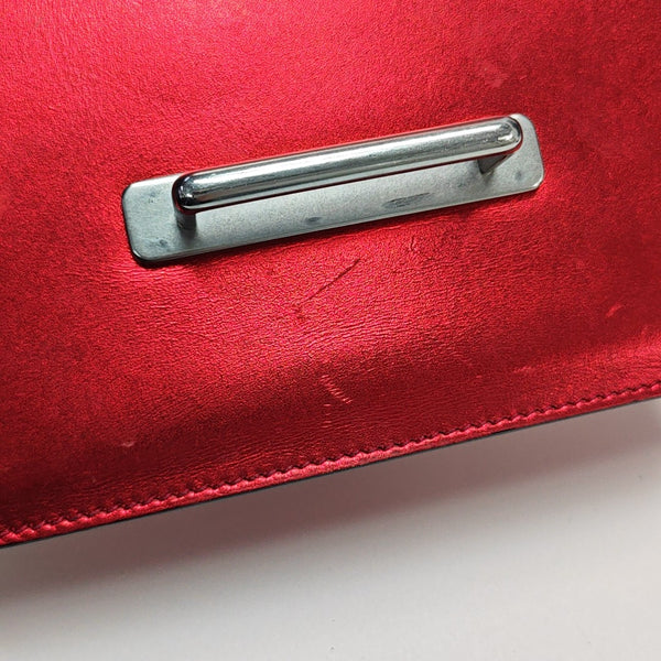 Cahier Saffiano Calfskin Red