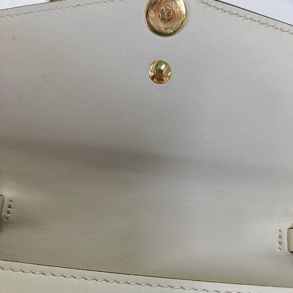Sylvie Super Mini Calfskin White