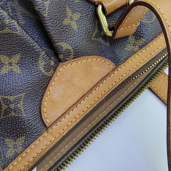 PALERMO PM Monogram Coated Canvas Brown
