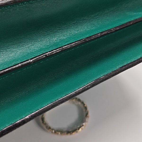 SERPENTI FOREVER Medium Calfskin Green
