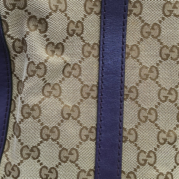 Boston Monogram Canvas Beige