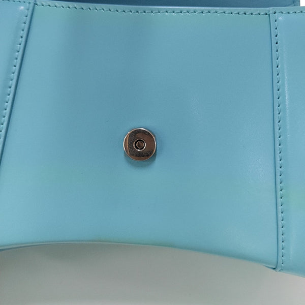 Hourglass S Calfskin Blue
