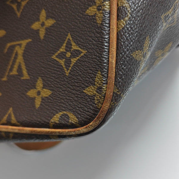 PALERMO PM Monogram Coated Canvas Brown