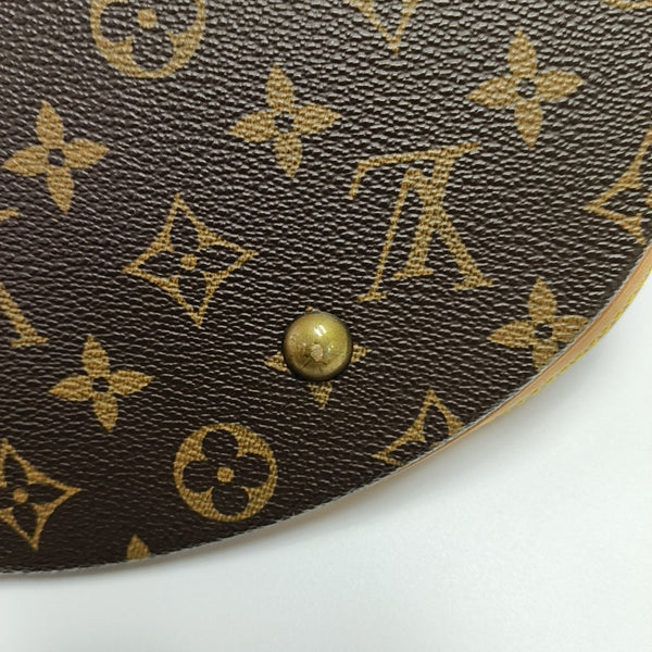 BUCKET GM Monogram Coated Canvas Brown