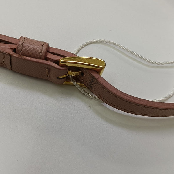 Saffiano Calfskin Shoulder Bag Pink
