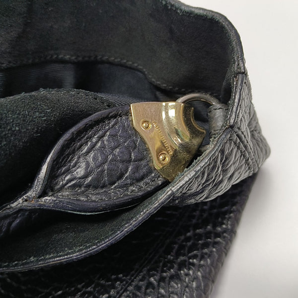 Calfskin Bucket Bag Black