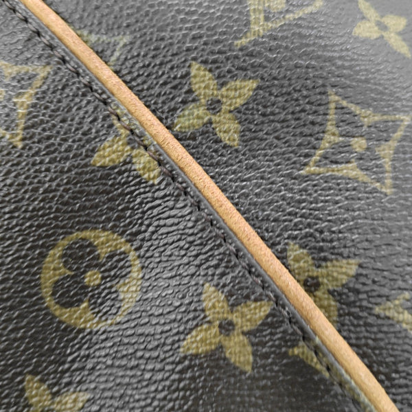 GALLIERA PM Monogram Coated Canvas Brown