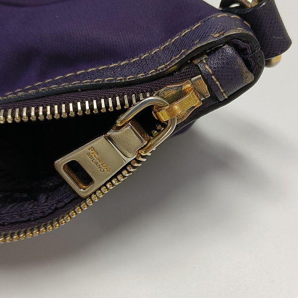 Nylon Tote Bag Purple